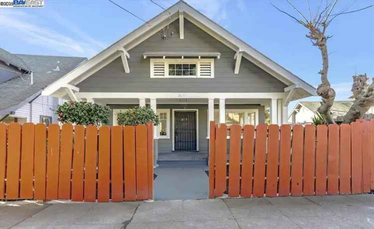 Single-family house For Sale in 2671, Wakefield Avenue, Oakland, California