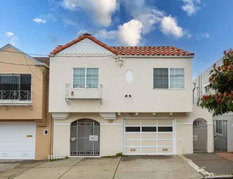 Single-family house For Sale in 106, Scotia Avenue, San Francisco, California