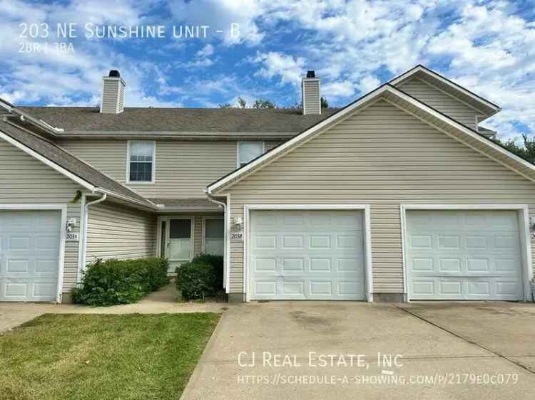 2 Bedroom 2 5 Bath Townhouse in Oak Grove