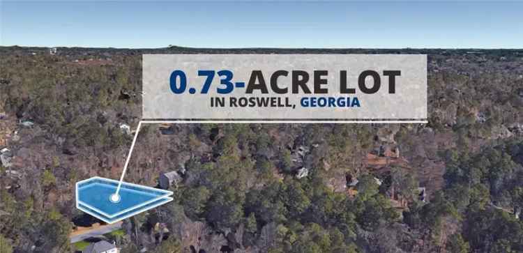 Land For Sale in 220, Lakemont Drive, Roswell, Georgia