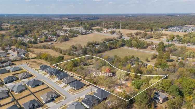 Land For Sale in 5911, West Tackett Drive, Fayetteville, Arkansas