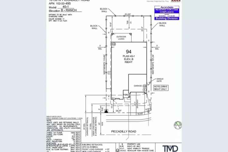 Single-family house For Sale in 10158, West Piccadilly Road, Avondale, Arizona