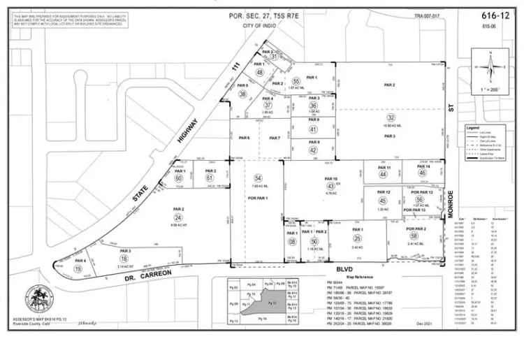 Land For Sale in Indio, California