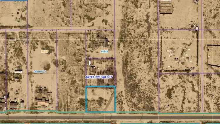 Land For Sale in 802, East Avenue J, Lancaster, California