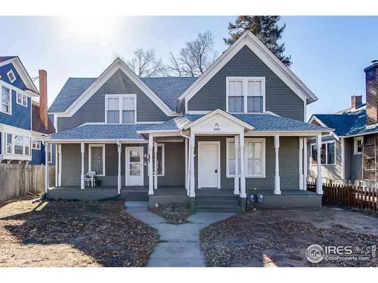 Multi-family house For Sale in 1218, 8th Street, Greeley, Colorado