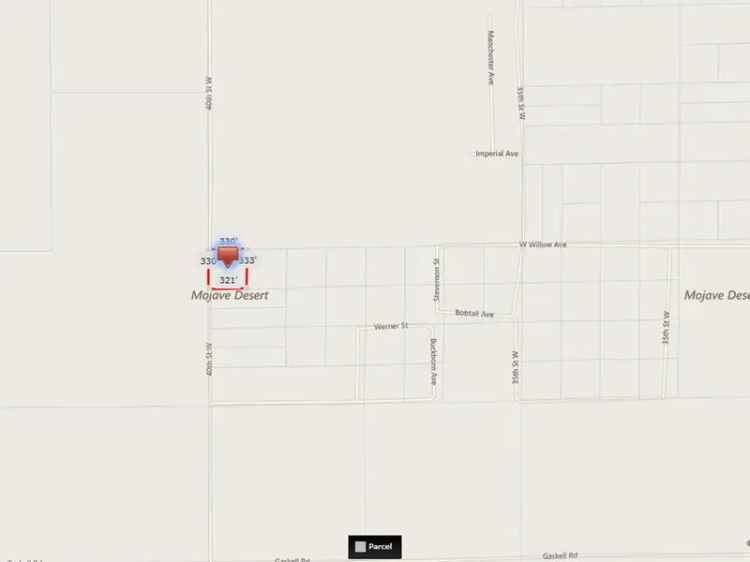 Land For Sale in Rosamond, California