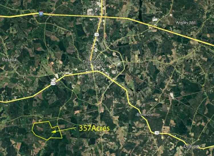 Land For Sale in Thomson, Georgia