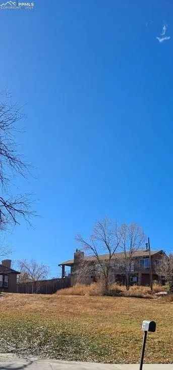 Land For Sale in 1652, Dorchester Drive, Colorado Springs, Colorado