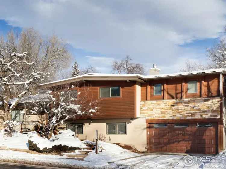 Single-family house For Sale in 1895, Balsam Avenue, Boulder, Colorado