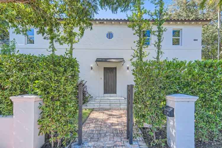 Single-family house For Sale in 5812, Alton Road, Miami Beach, Florida