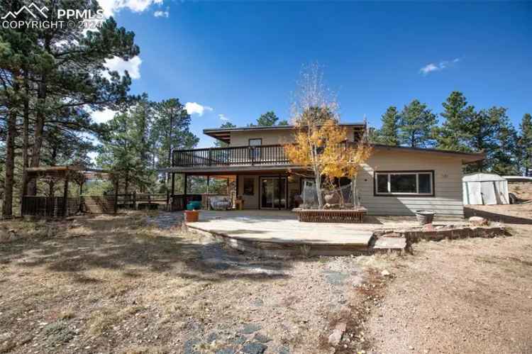 Single-family house For Sale in 351, Mesa Drive, Florissant, Colorado