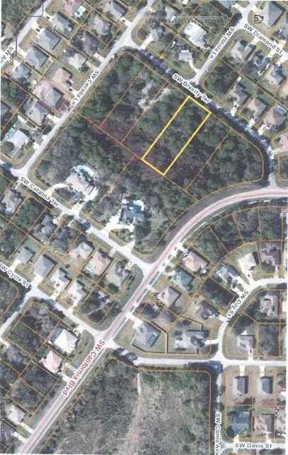 Land For Sale in 2057, Southwest Brevity Terrace, Port Saint Lucie, Florida