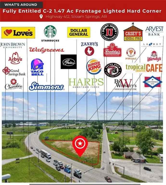 Land For Sale in Siloam Springs, Arkansas