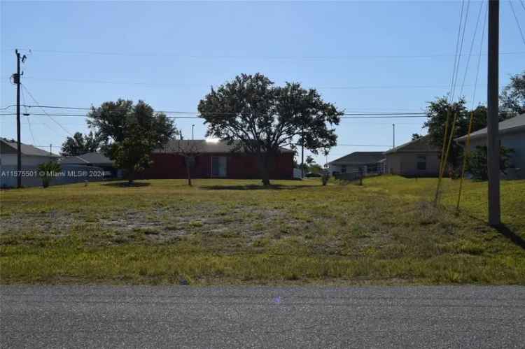 Land For Sale in 1312, Northeast 17th Avenue, Cape Coral, Florida