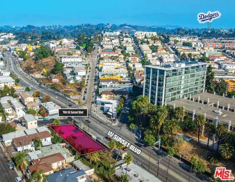 Land For Sale in 1164, West Sunset Boulevard, Los Angeles, California