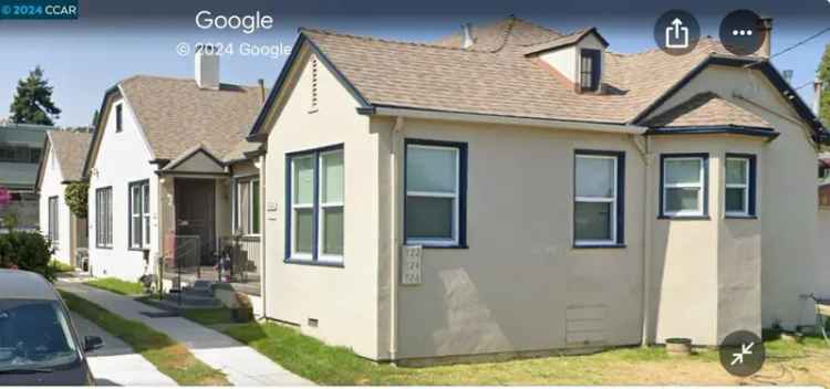 Multi-family house For Sale in 722, 59th Street, Oakland, California