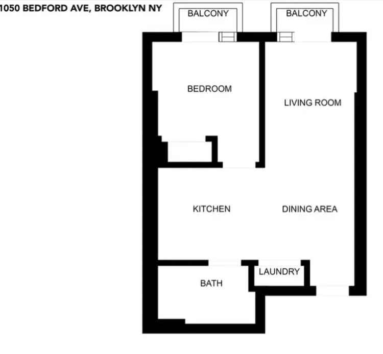 1 Bedroom Apartment in Bedford Stuyvesant