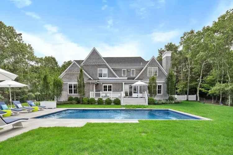 Luxury Hamptons Home Rental - 6BR, 6.5BA, Pool, Game Room