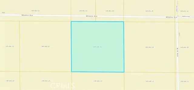 Land For Sale in Mojave, California