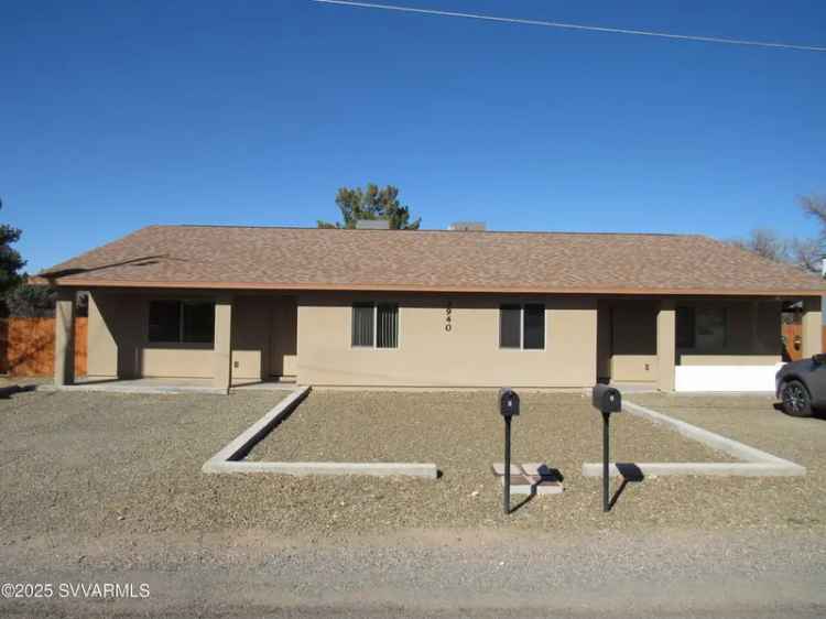 Multi-family house For Sale in 3940, East Yuma Drive, Rimrock, Arizona