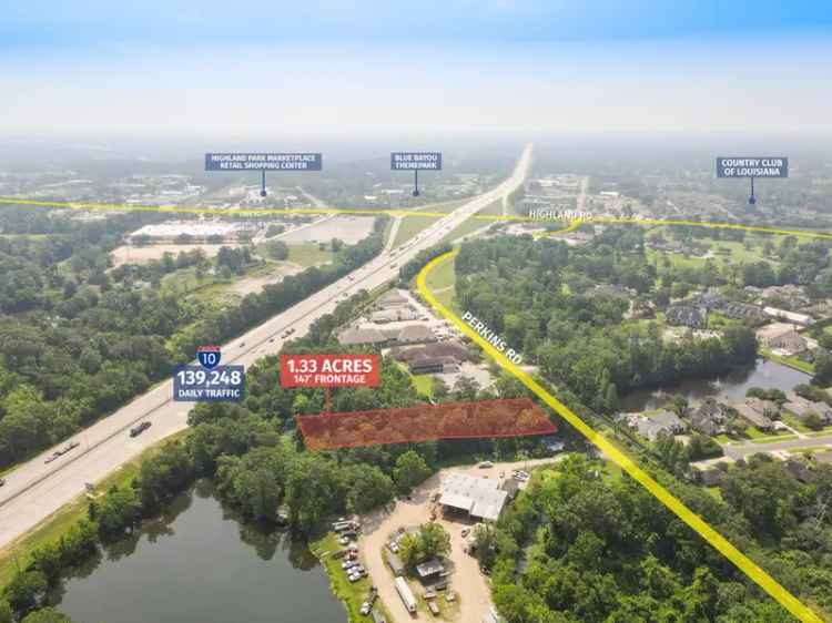 Land For Sale in 17294, Perkins Road, St. George, Louisiana