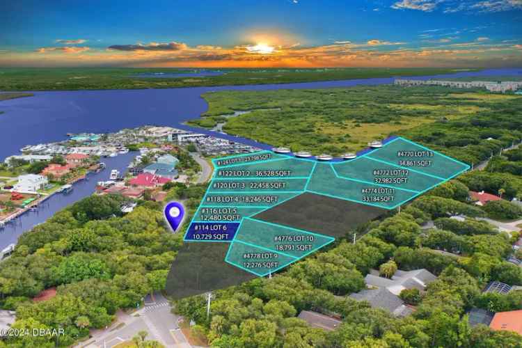 Land For Sale in 114, Inlet Harbor Road, Ponce Inlet, Florida