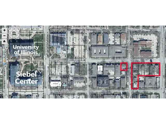 Land For Sale in 901, West Main Street, Urbana, Illinois