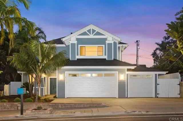 Single-family house For Sale in 1811, California Street, Oceanside, California