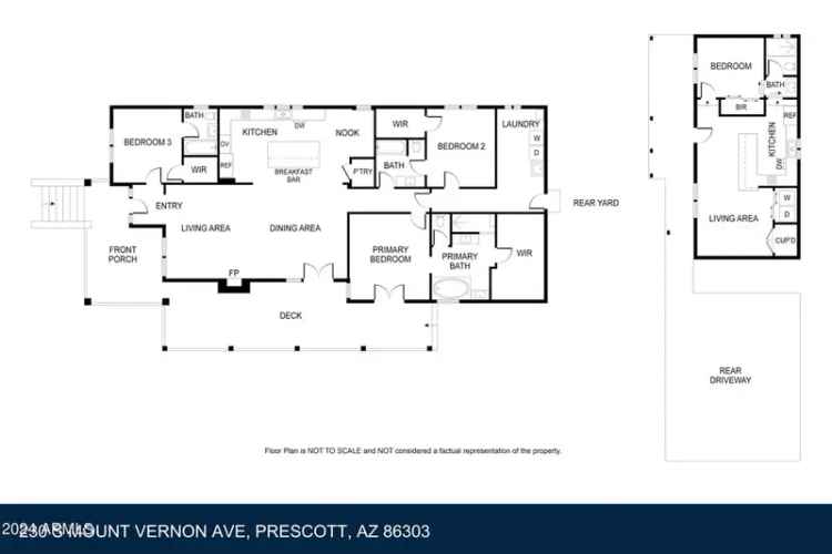 Single-family house For Sale in 230, South Mount Vernon Avenue, Prescott, Arizona