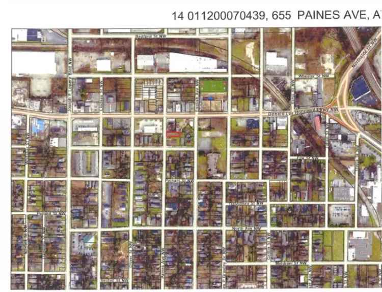 Land For Sale in 655, Paines Avenue Northwest, Atlanta, Georgia