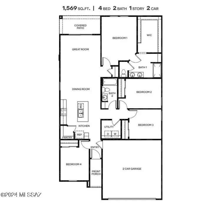 Single-family house For Sale in Marana, Arizona