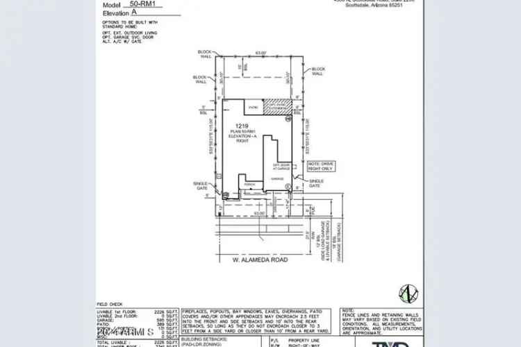 Single-family house For Sale in 14155, West Alameda Road, Surprise, Arizona