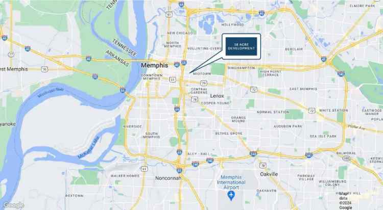 Land For Sale in 1432, Washington Avenue, Memphis, Tennessee