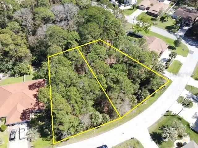 Land For Sale in Palm Coast, Florida