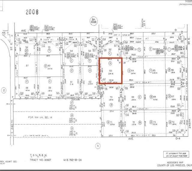 Land For Sale in Palmdale, California