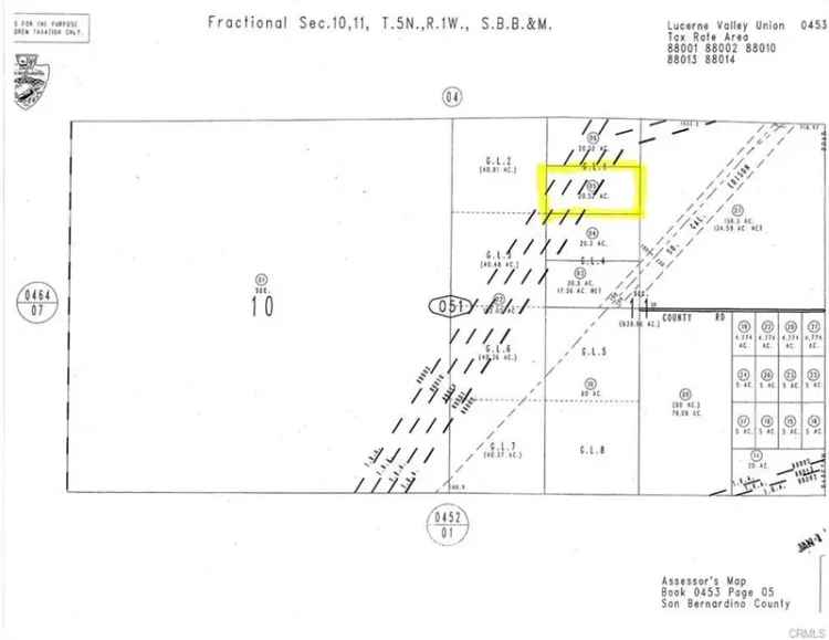 Land For Sale in Lucerne Valley, California