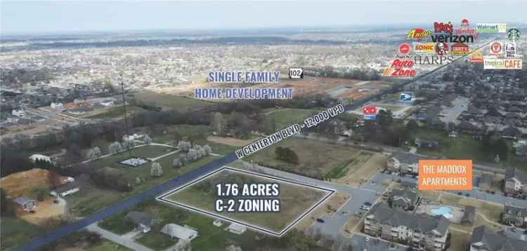 Land For Sale in 1391, West Centerton Boulevard, Centerton, Arkansas